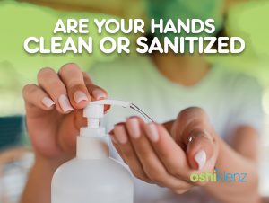 Are Your Hands Clean or Sanitised