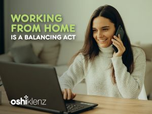 Working From Home is a Balancing Act